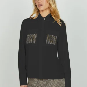 Blusa tachas doradas Relish