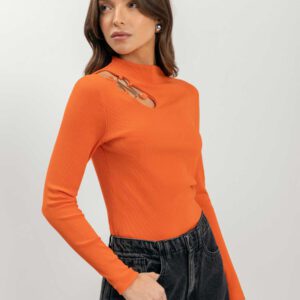 Top detalle cuello lez a lez