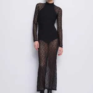 Vestido encaje bodi Denny Rose