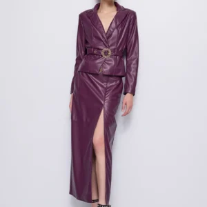 Falda eco piel Denny rose