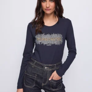 Camiseta logo Azul Denny rose