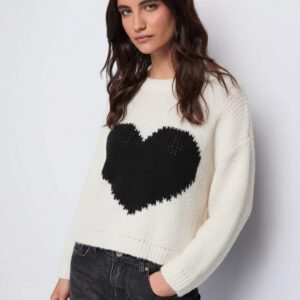 Jersey peluche corazón denny rose