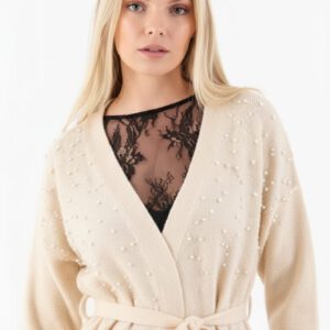 Cardigán perlas/ cristales pdk