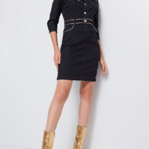 Vestido jeans cadena Denny