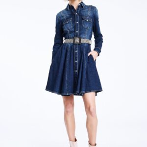 Vestido vuelo jeans Gaudí