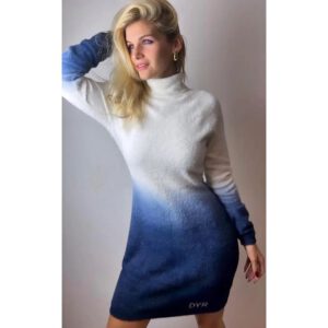 Vestido bicolor Denny rose