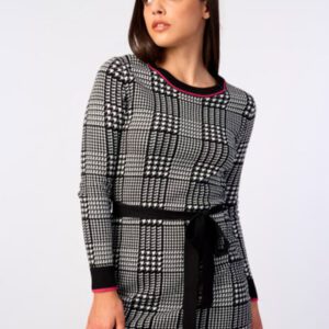 Mini vestido pata de gallo Phard