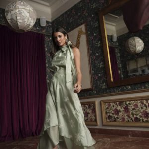 Conjunto floral seda Taylor