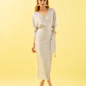 Vestido satinado Perla