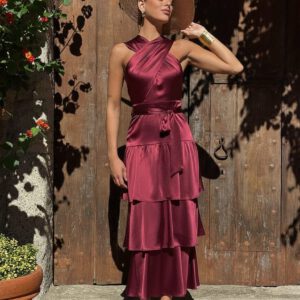 Vestido volantes Patricia