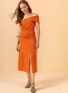 Falda rizada lez a lez