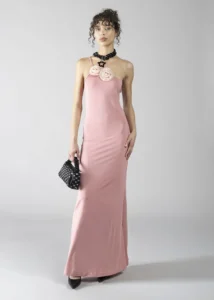 Vestido flor rosa Denny Rose