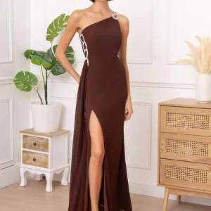 Vestido aros cristal Ava