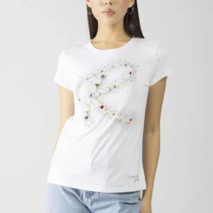 Camiseta logo perlas Denny Rose