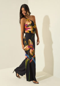 Pantalón floral lez a lez