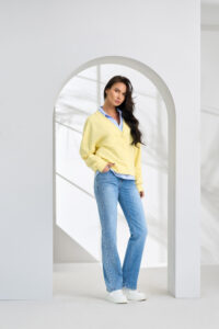 Jeans cristales lateral Pdk