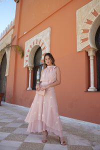 Conjunto floral bordado Lilia
