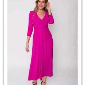 Vestido plisados Daniela