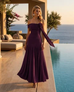 Vestidos plisados Veronica