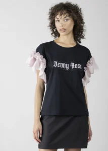 Camiseta mangas volantes Denny Rose
