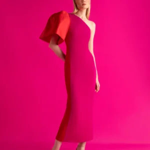 Vestido Bicolor Victoria Coleccion