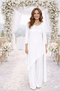 Conjunto blanco capa Martina