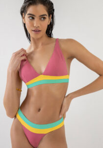 Biquini multicolor Lez a Lez