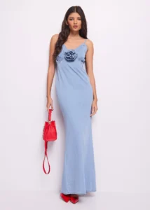 Vestido flor denny rose