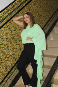 Blusa manga capa Sarah Chole