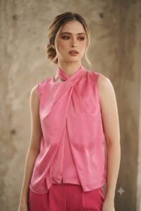 Blusa escote cruzado Relish