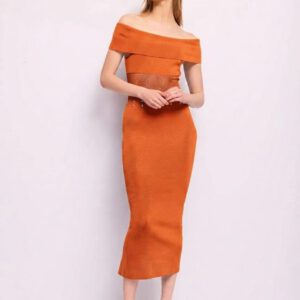 Vestido detalle tachas Denny rose