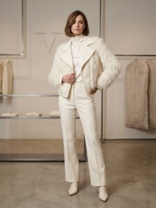 Chaqueta pelito rizado Koralline
