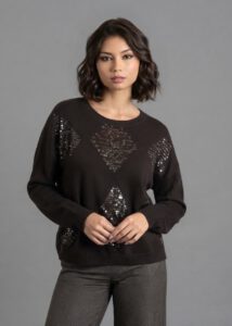 Jersey rombos lentejuelas Phard