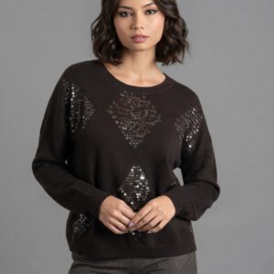 Jersey rombos lentejuelas Phard